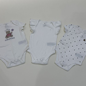 [선세탁 미시착 새상품] 베이비갭 아기 바디수트 6-12m / 70사이즈 3종 이미지
