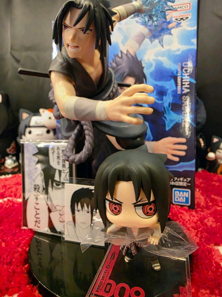 사스케 6개 세트 일괄 나루토 피규어 이타치 이미지