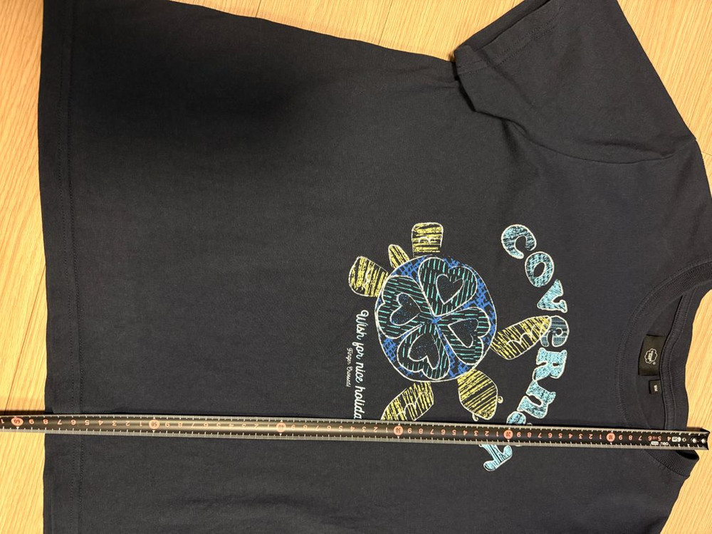 커버낫우먼 여성용 100%면 여름 반팔 네이비 티셔츠 M(445566) 이미지