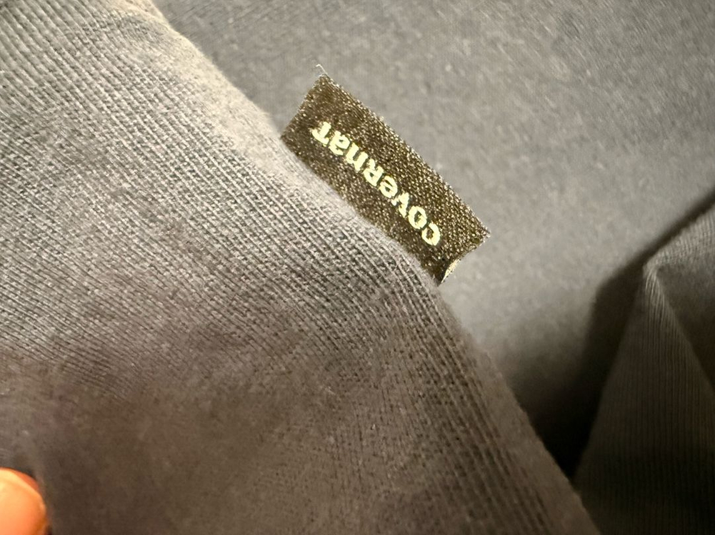 커버낫우먼 여성용 100%면 여름 반팔 네이비 티셔츠 M(445566) 이미지