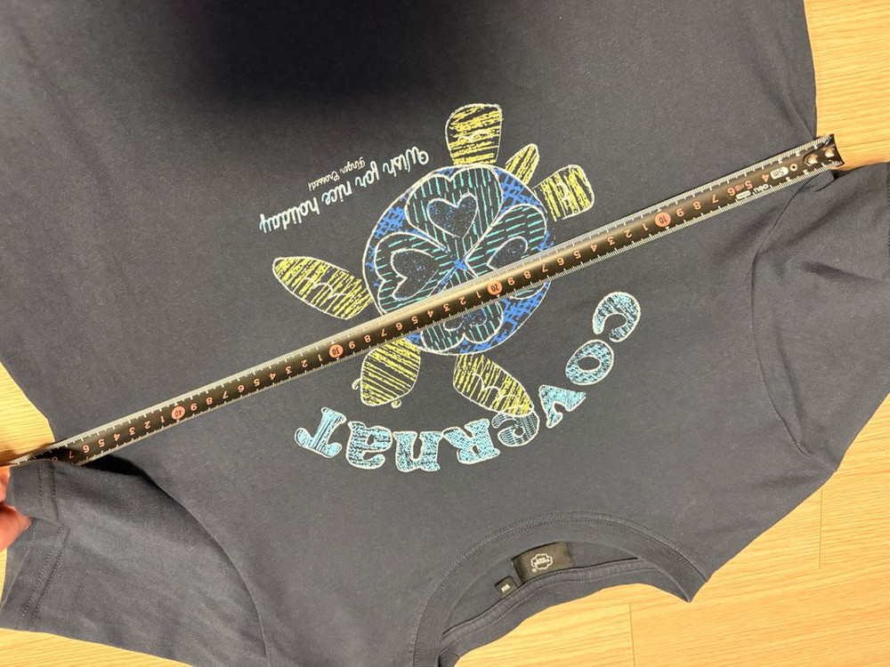 커버낫우먼 여성용 100%면 여름 반팔 네이비 티셔츠 M(445566) 이미지