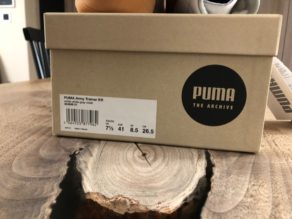 푸마 독일군 스니커즈 265 새상품 이미지