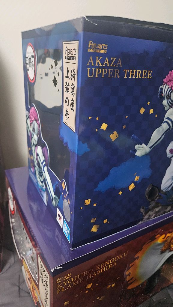 귀멸의칼날 아츠제로 렌고쿠 / 아카자 피규어 이미지