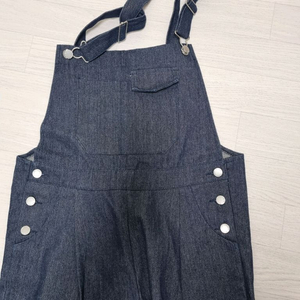 브론즈베리 생지컬러 멜빵바지 XL 무료배송 이미지