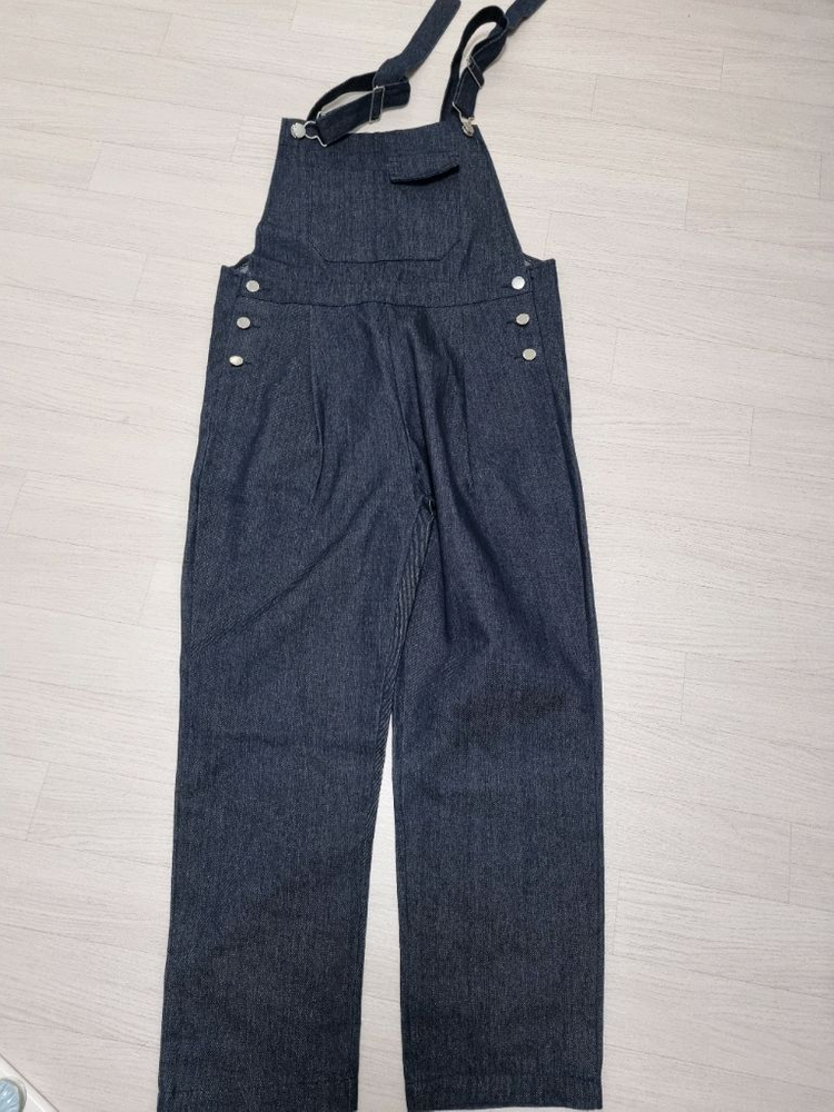 브론즈베리 생지컬러 멜빵바지 XL 무료배송 이미지