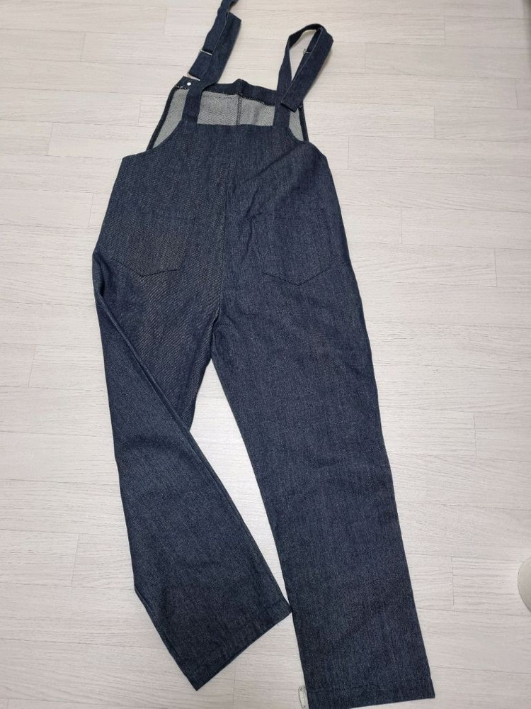 브론즈베리 생지컬러 멜빵바지 XL 무료배송 이미지