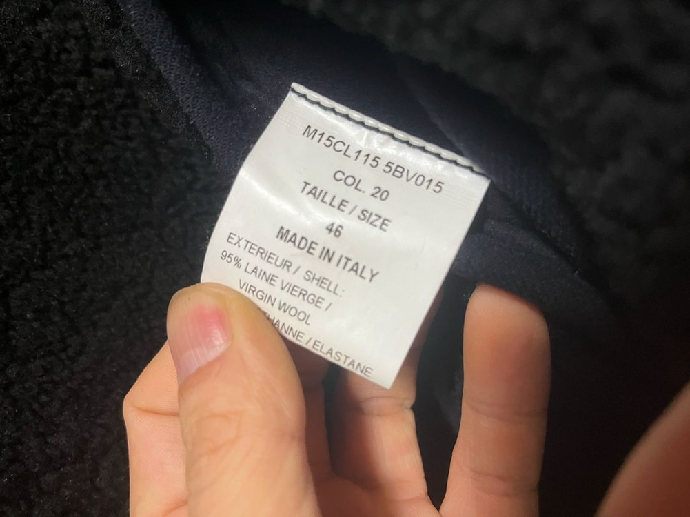 랑방 paris 무스탕 버진울 코트 46 이미지