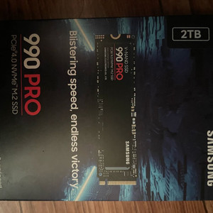 [미개봉 세제품] 삼성 990 PRO 2TB NVMe M.2 SSD 이미지