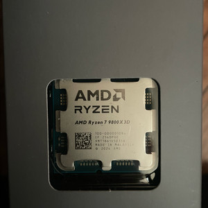 [미개봉 새제품] AMD 라이젠7 9800X3D CPU 이미지
