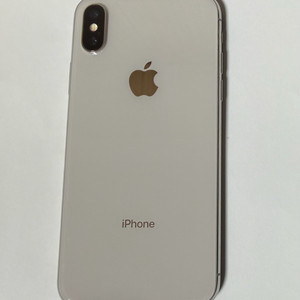 아이폰X 실버 화이트 256기가 배터티효율 100 ios 13 이미지