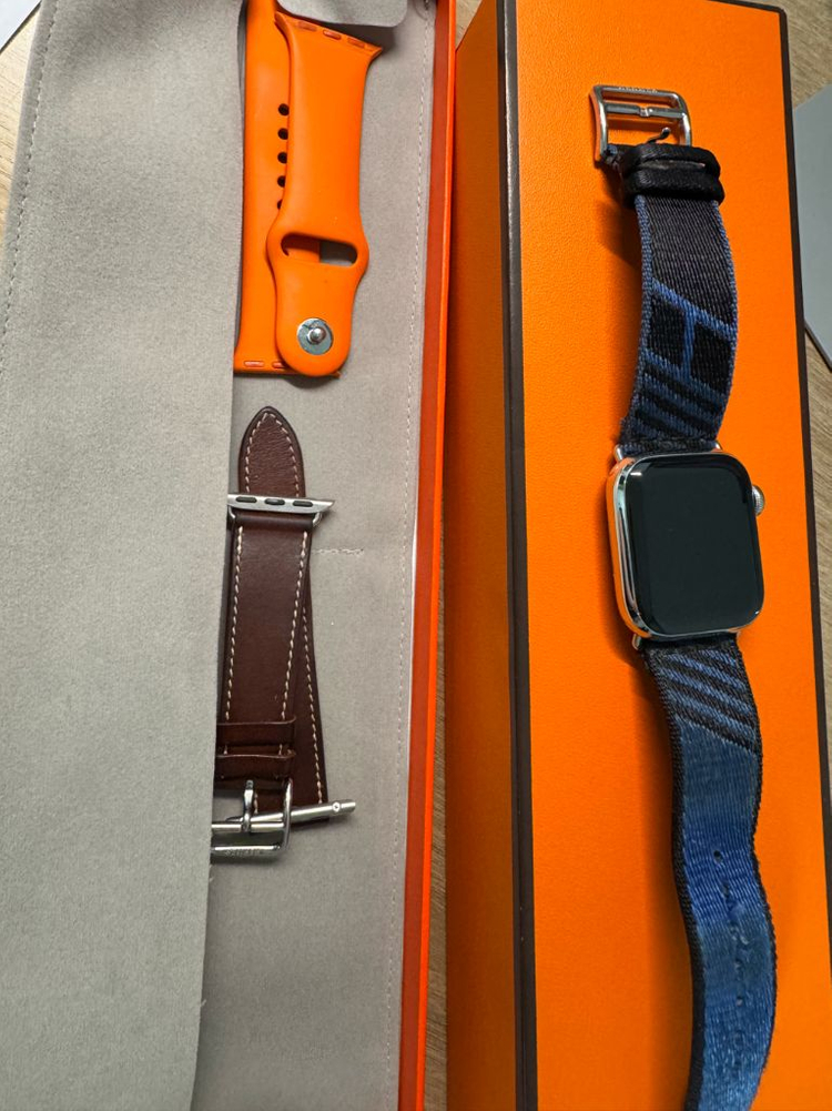 애플워치7 에르메스 41mm+에르메스 스트랩3종 이미지