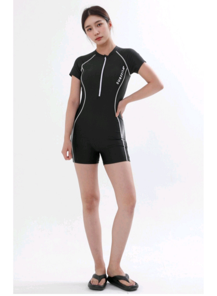 써핏 여성 2부 반소매 실내 원피스 수영복 3XL 88 이미지