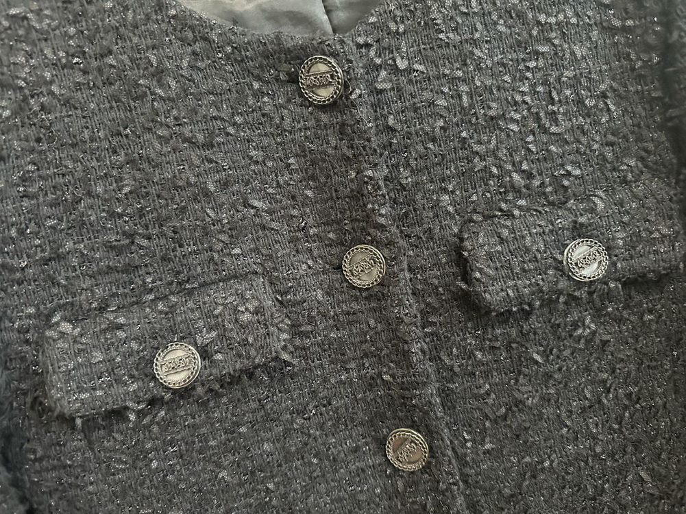 미미씨엘 트위드자켓 블랙(S) 이미지