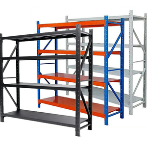 철제선반 창고랙 진열용랙 창고용랙 매장랙 고릴라랙 무볼트 선반 앵글 이미지