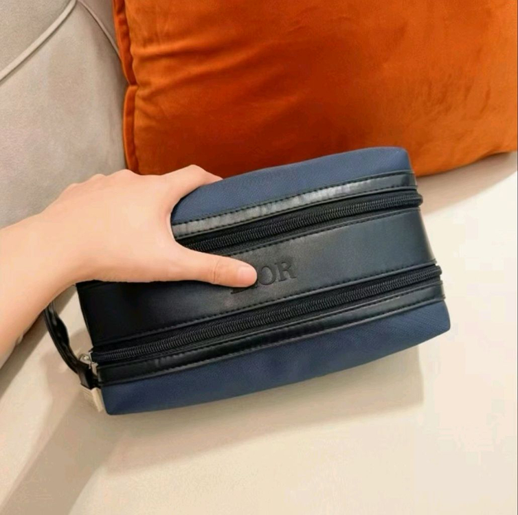 화장품 파우치 네이비/블랙 컬러 선택가능(미사용) 이미지