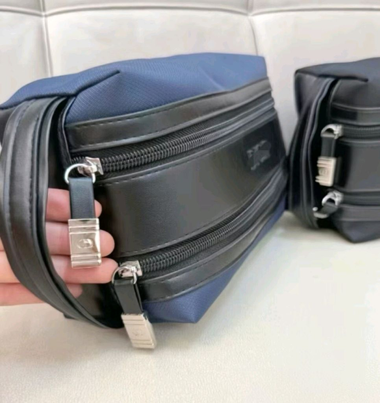 화장품 파우치 네이비/블랙 컬러 선택가능(미사용) 이미지