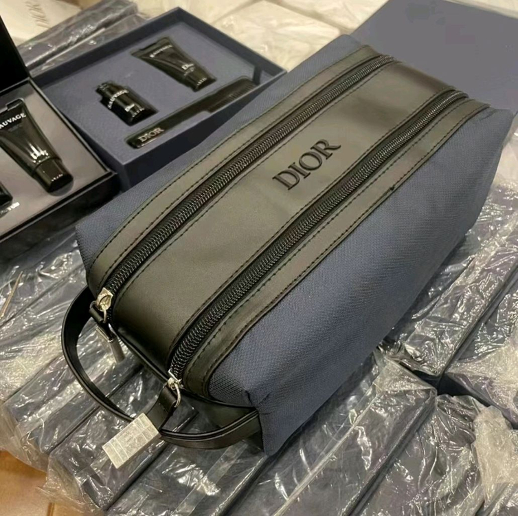 화장품 파우치 네이비/블랙 컬러 선택가능(미사용) 이미지