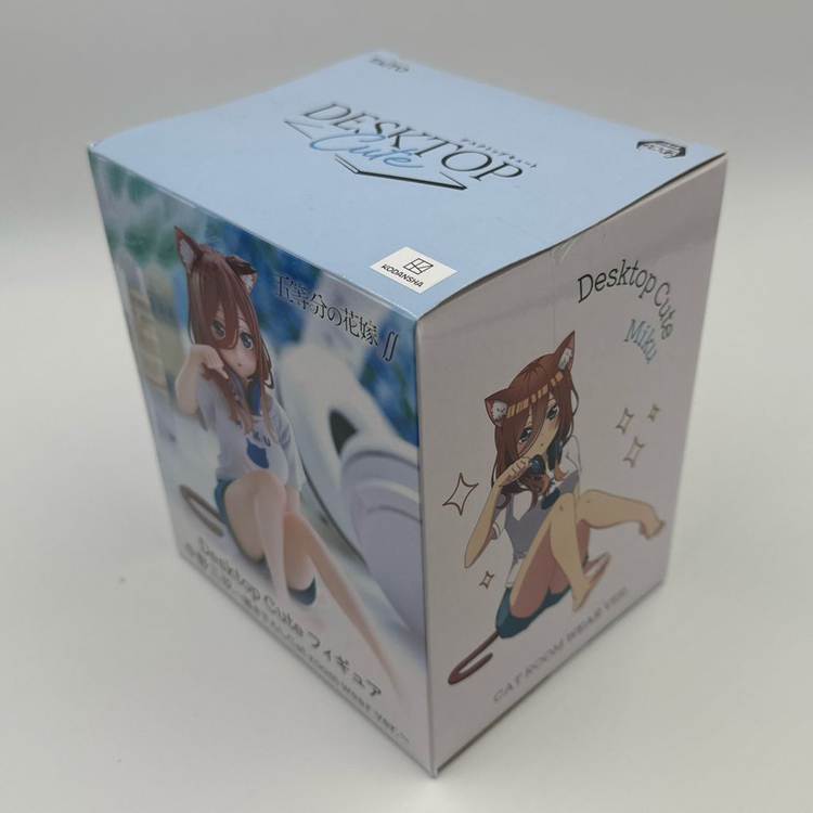 오등분의 신부 나카노 미쿠 고양이 룸웨어버전 데스크탑 큐트 피규어 이미지