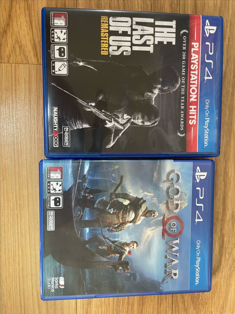 PS4 게임 타이틀 모음 이미지