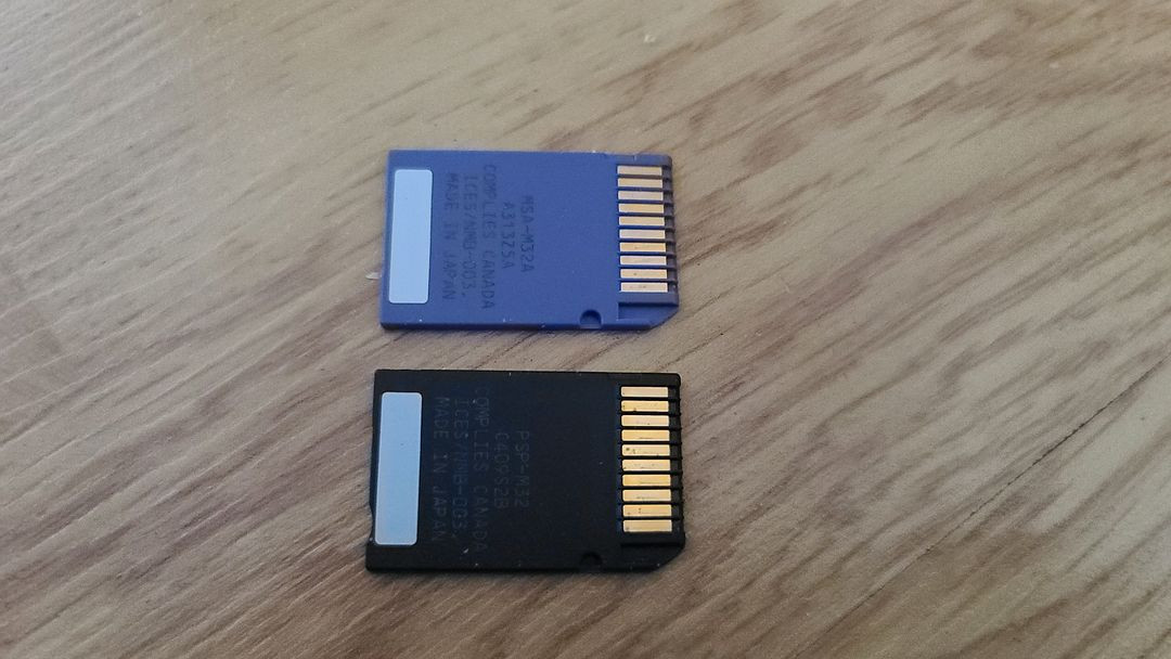 psp 메모리스틱 듀오 32MB 이미지