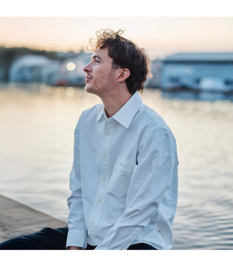 건지울른스 옥스포드 브리티쉬 아미 셔츠 - 오프 화이트 이미지