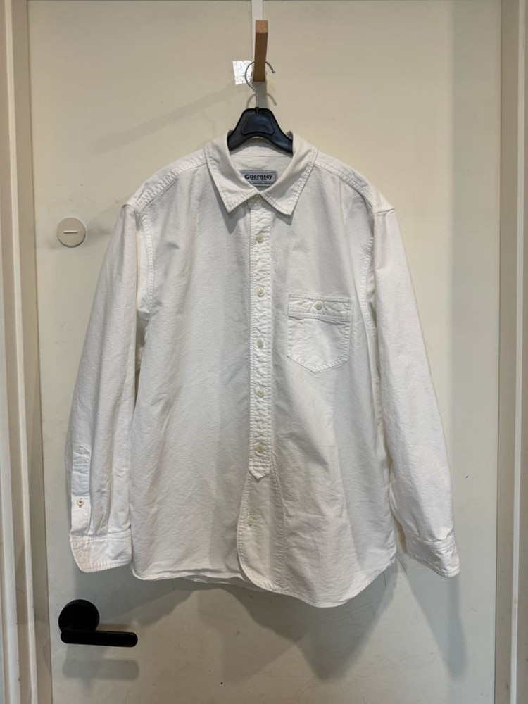 건지울른스 옥스포드 브리티쉬 아미 셔츠 - 오프 화이트 이미지