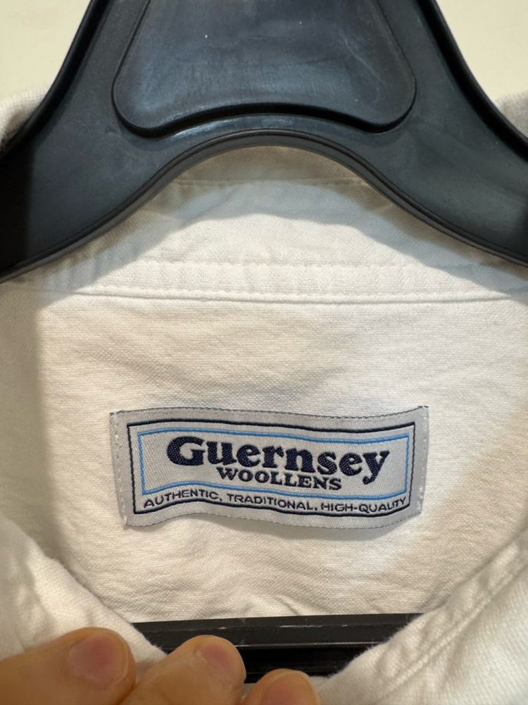 건지울른스 옥스포드 브리티쉬 아미 셔츠 - 오프 화이트 이미지