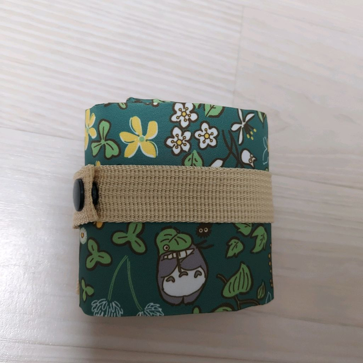 {새상품 이웃집토토로 패턴 미니 장바구니 마트가방 시장가방 접이식가방 이미지