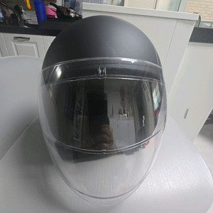 블랙 오토바이 헬멧 (풀페이스) xl 판매 합니다. 이미지