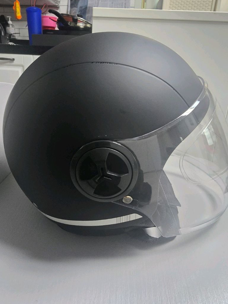 블랙 오토바이 헬멧 (풀페이스) xl 판매 합니다. 이미지