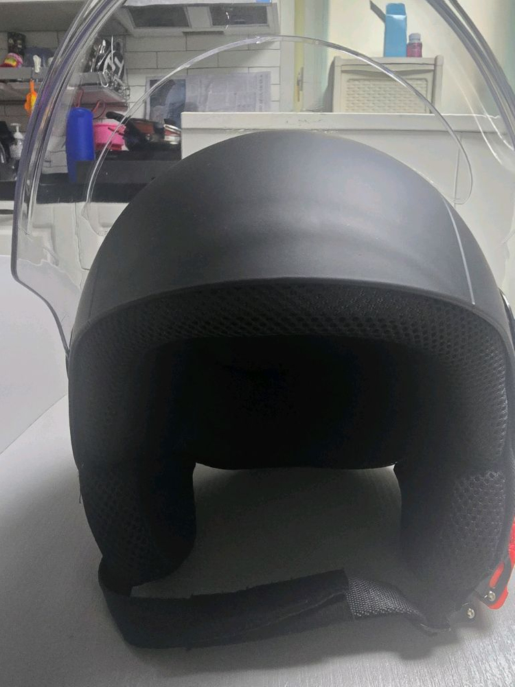 블랙 오토바이 헬멧 (풀페이스) xl 판매 합니다. 이미지