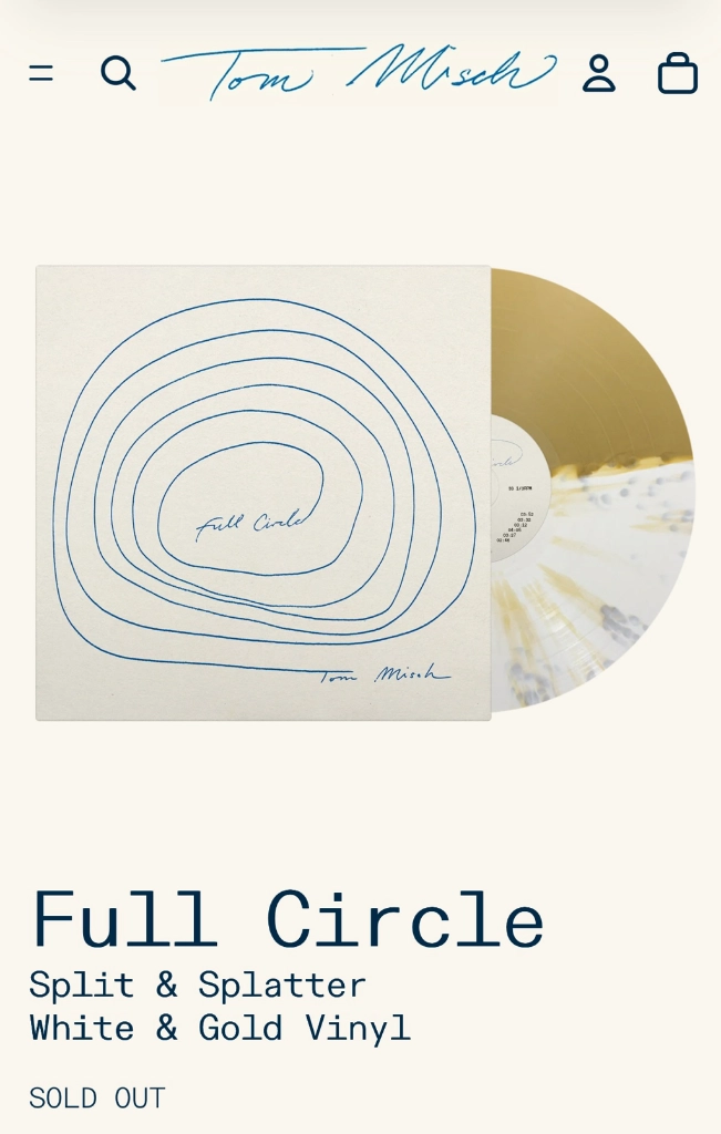 Tom Misch 톰 미쉬 2집 full circle 한정판 LP 이미지