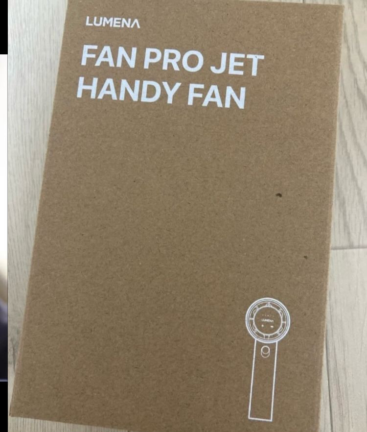 루메나 프리미엄 휴대용 무선 선풍기 FAN PRO JET 이미지