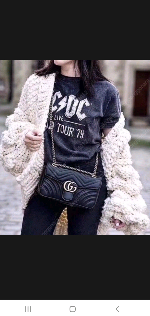 구찌 마몽 마틀라세 스몰 크로스백/숄더백 정품S급(감정O)프라다루이비통디올고야드샤넬셀린느보테가생로랑발렌시아가가방 이미지