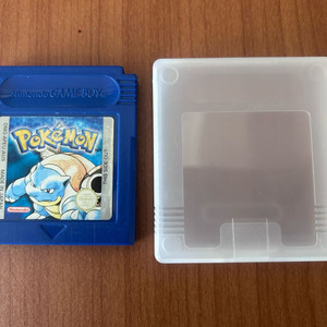 GBC 게임보이 포켓몬스터 블루(유럽판) 판매합니다. 이미지