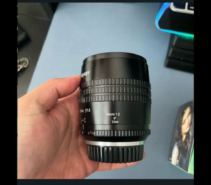 캐논 렌즈베이비 85mm F1.8 벨벳 렌즈 이미지