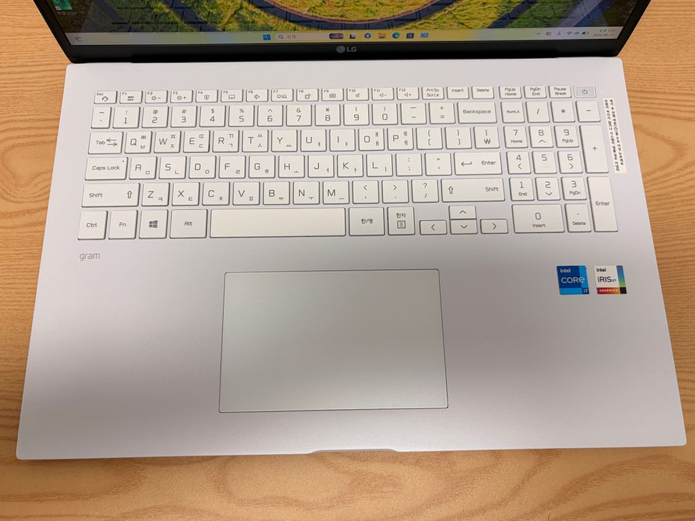 LG그램 17인치 17ZD90P I7 8GB 256GB 이미지