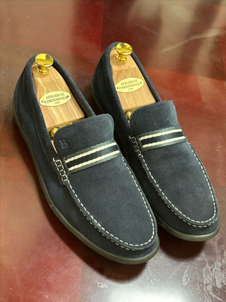 보스톤앤메인 스웨이드 네이비 로퍼265 이미지