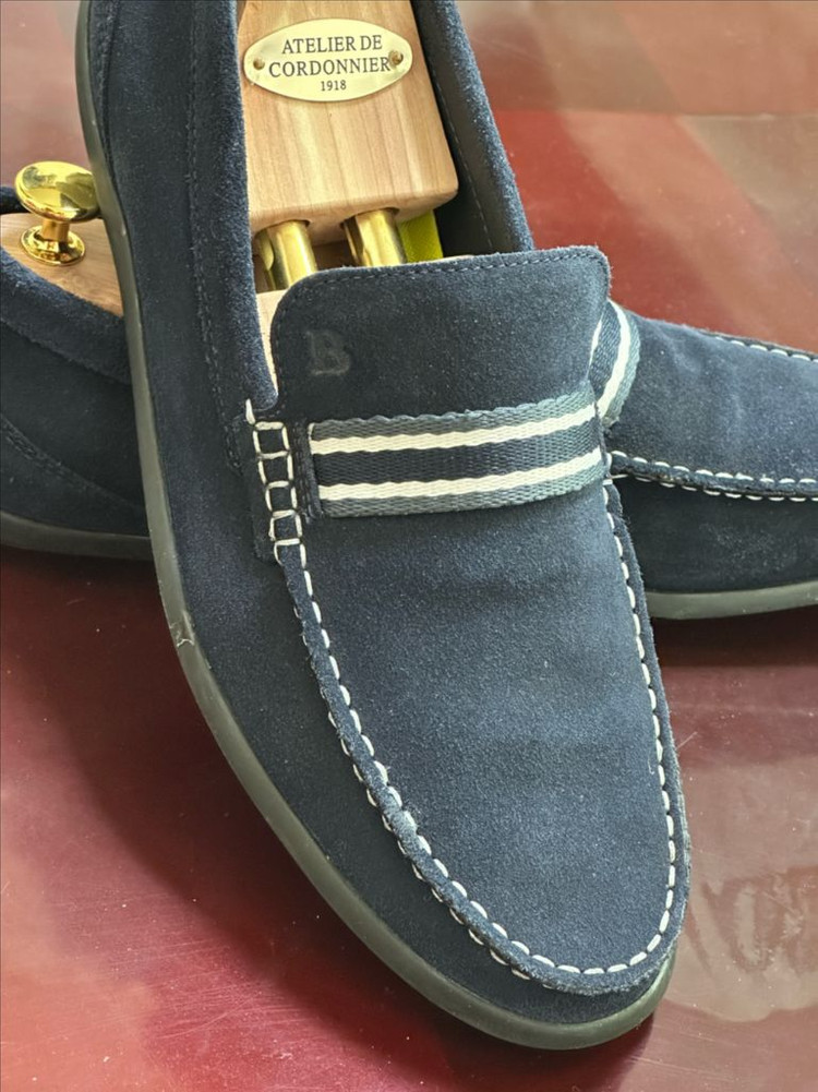 보스톤앤메인 스웨이드 네이비 로퍼265 이미지