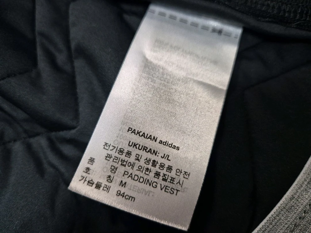 아디다스 여성 경량 패딩 조끼 M 이미지