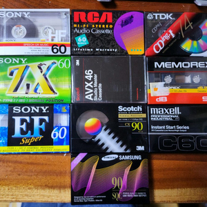 (인하) 여러 브랜드 레어템 노멀 공테이프 미개봉 10개 이미지