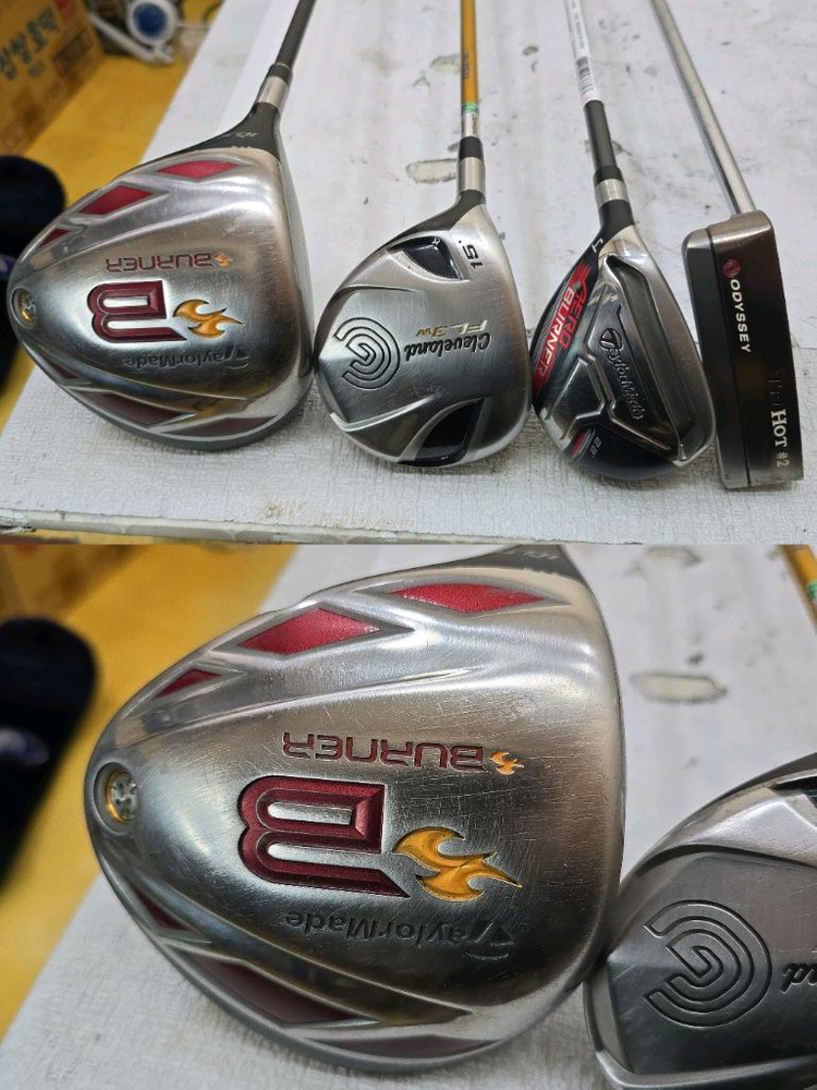 34만 좌타용 핑 아이언 등 남성용 왼손용 중고골프채 풀세트 이미지