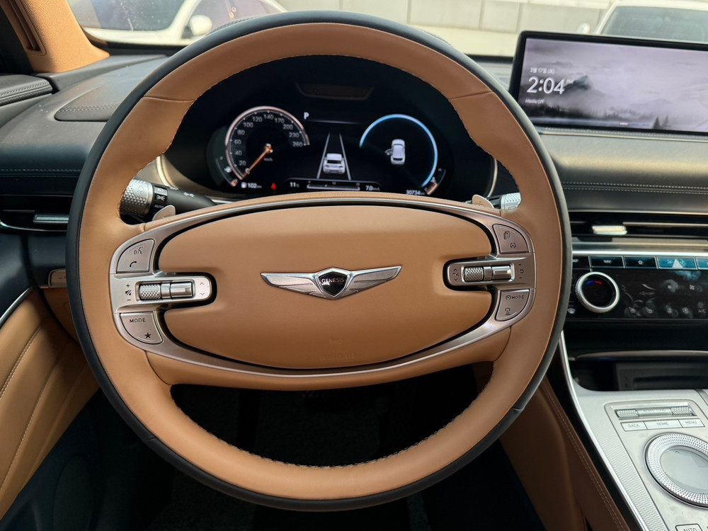 제네시스 GV80 2.5T 가솔린 2WD 중고차 20년10월 30739km 완전무사고 840만 추가옵션 브라운시트 이미지