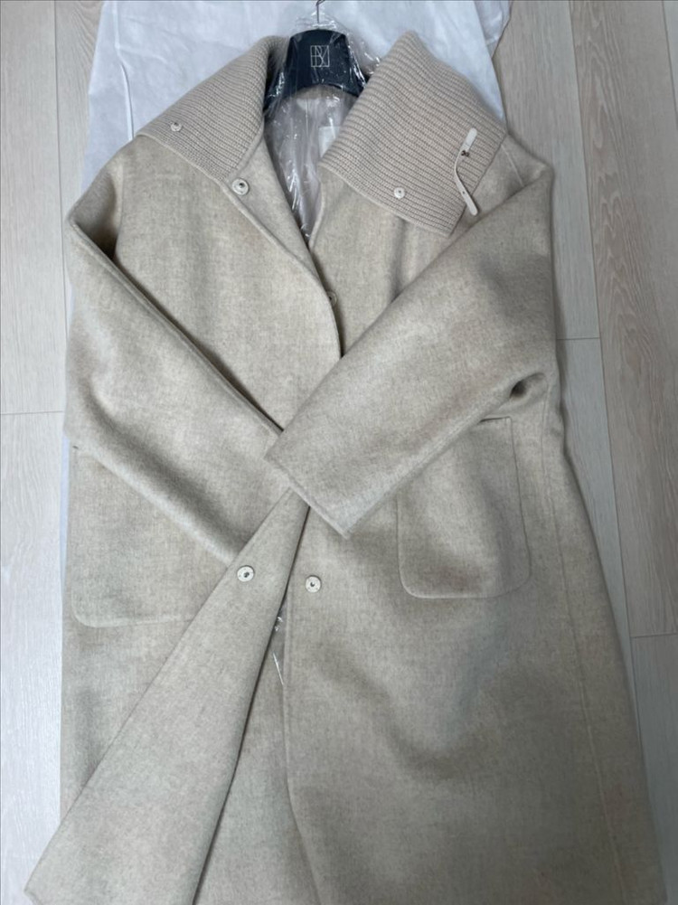 블룸인메이 니트넥워머핸드메이드코트 이미지