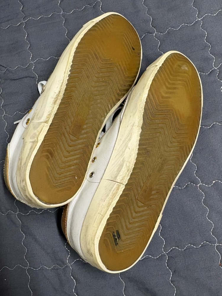 필립모델 화이트 골드 스니커즈 37사이즈 이미지