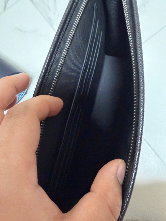 남성용 사피아노 레더 클러치백 이미지