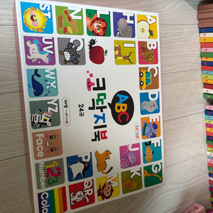 아람 abc 코딱지북, 놀자 동식물 카드SHAPES PUZZLE 이미지