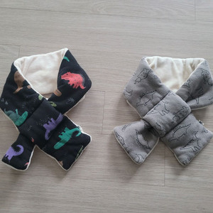 유아동 끼우는 목도리 2set 이미지