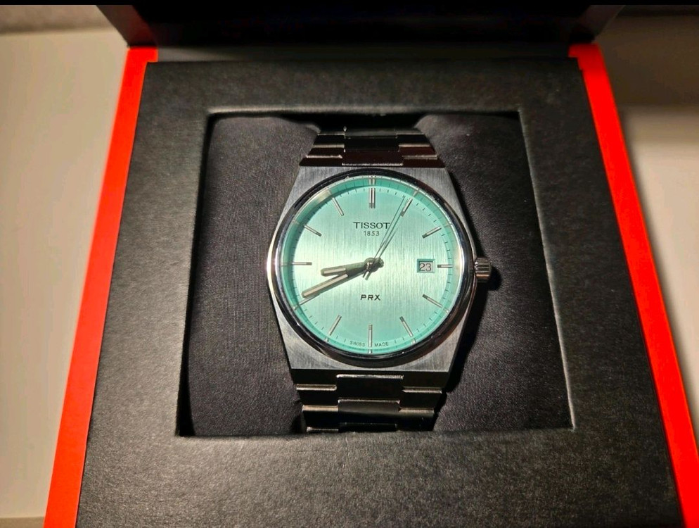 티쏘 PRX 40mm 쿼츠 라이트그린 이미지