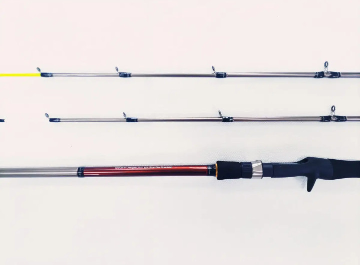 한치,텐빈준내만갈치,화살촉,쭈꾸미,갑오징어 카본루어낚시대(초릿대2개) 이미지